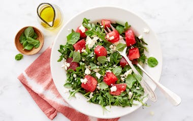 Watermelon Salad with Feta & Mint