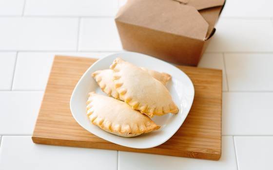 Freshly Frozen Veggie Empanadas Flourish Foods SF Bay Good Eggs