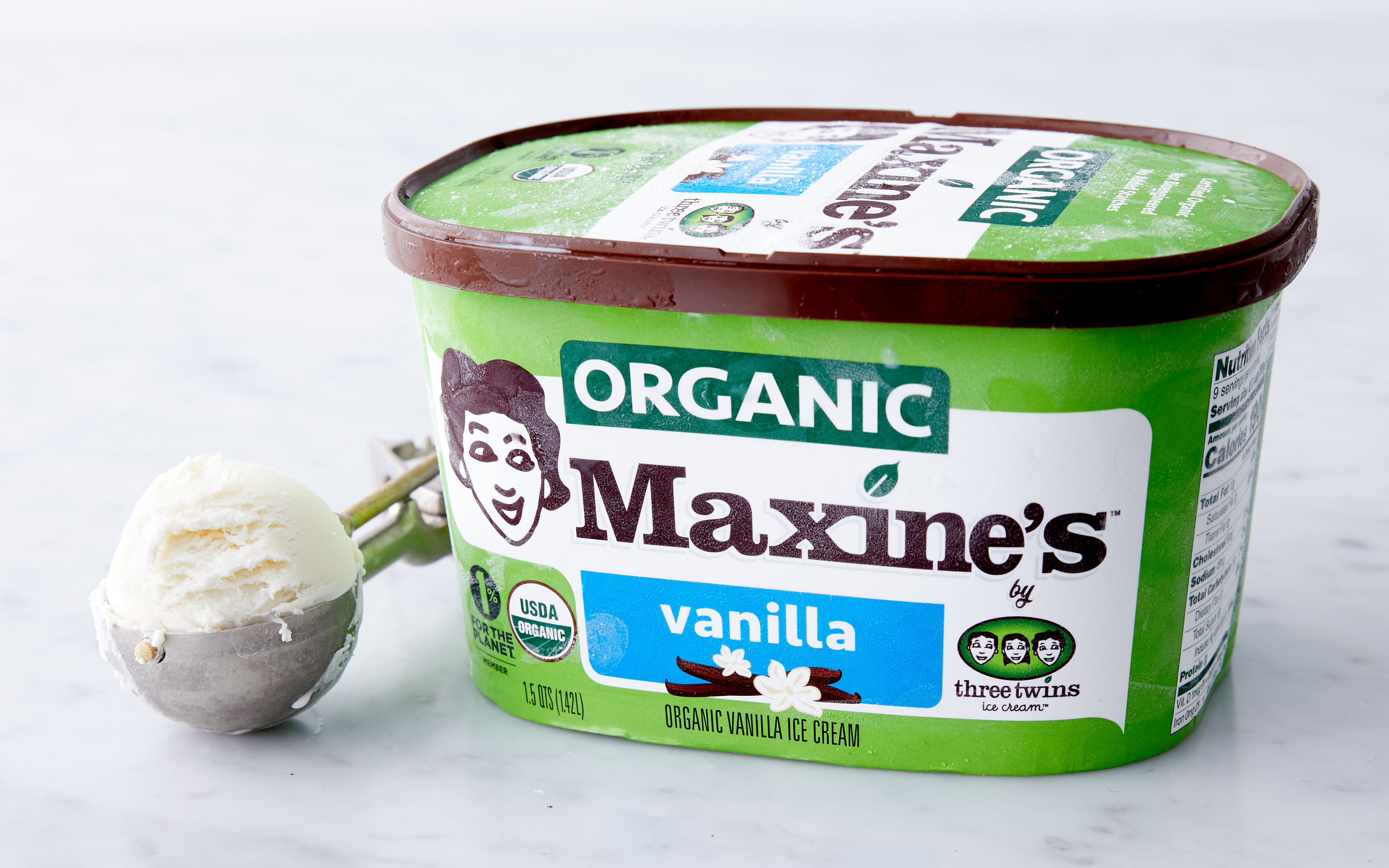 Organic Vanilla Bean Ice Cream Three Twins Ice Cream Sf Bay