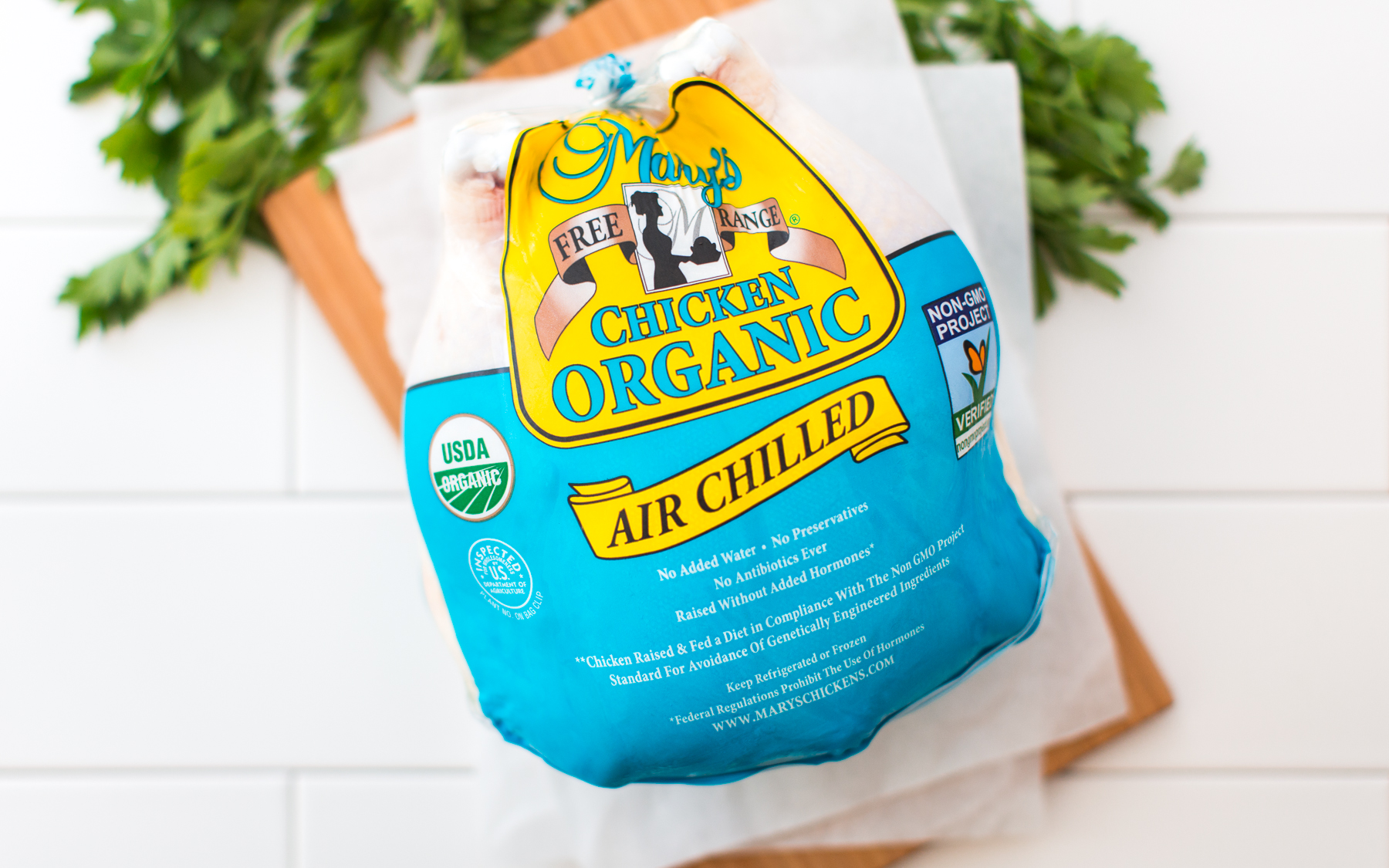 Organic Whole Chicken Mary's Free Range Chicken SF Bay Good Eggs