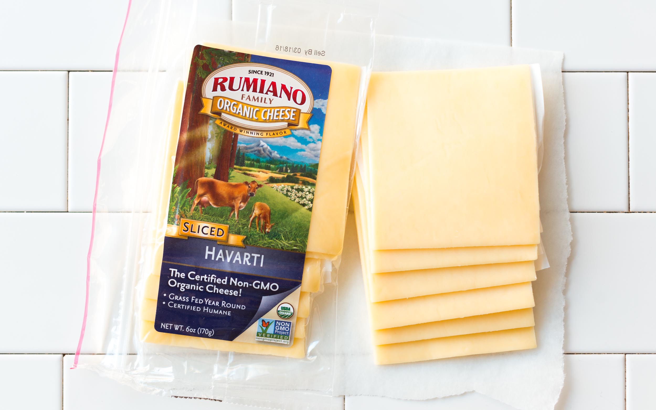 Organic Sliced Havarti Rumiano Cheese Company SF Bay Good Eggs