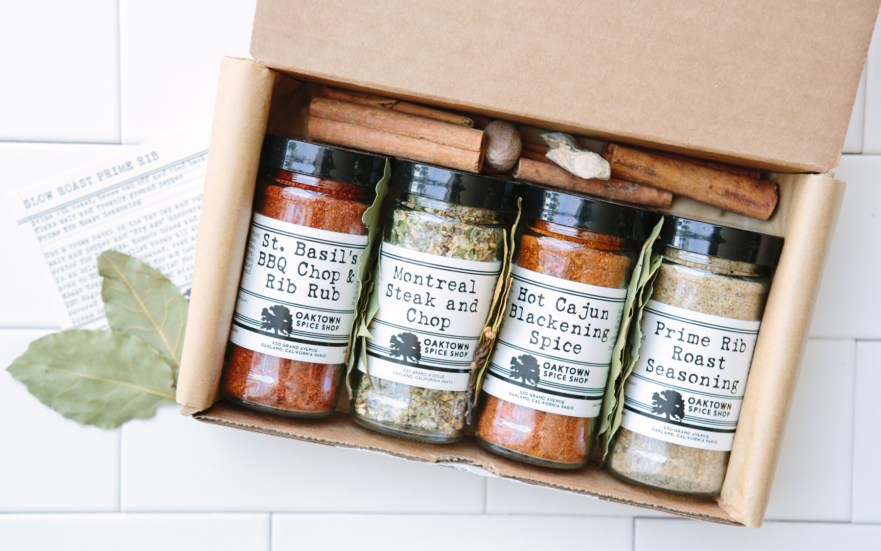 Rollicking Rubs Gift Set Oaktown Spice Shop SF Bay Good Eggs