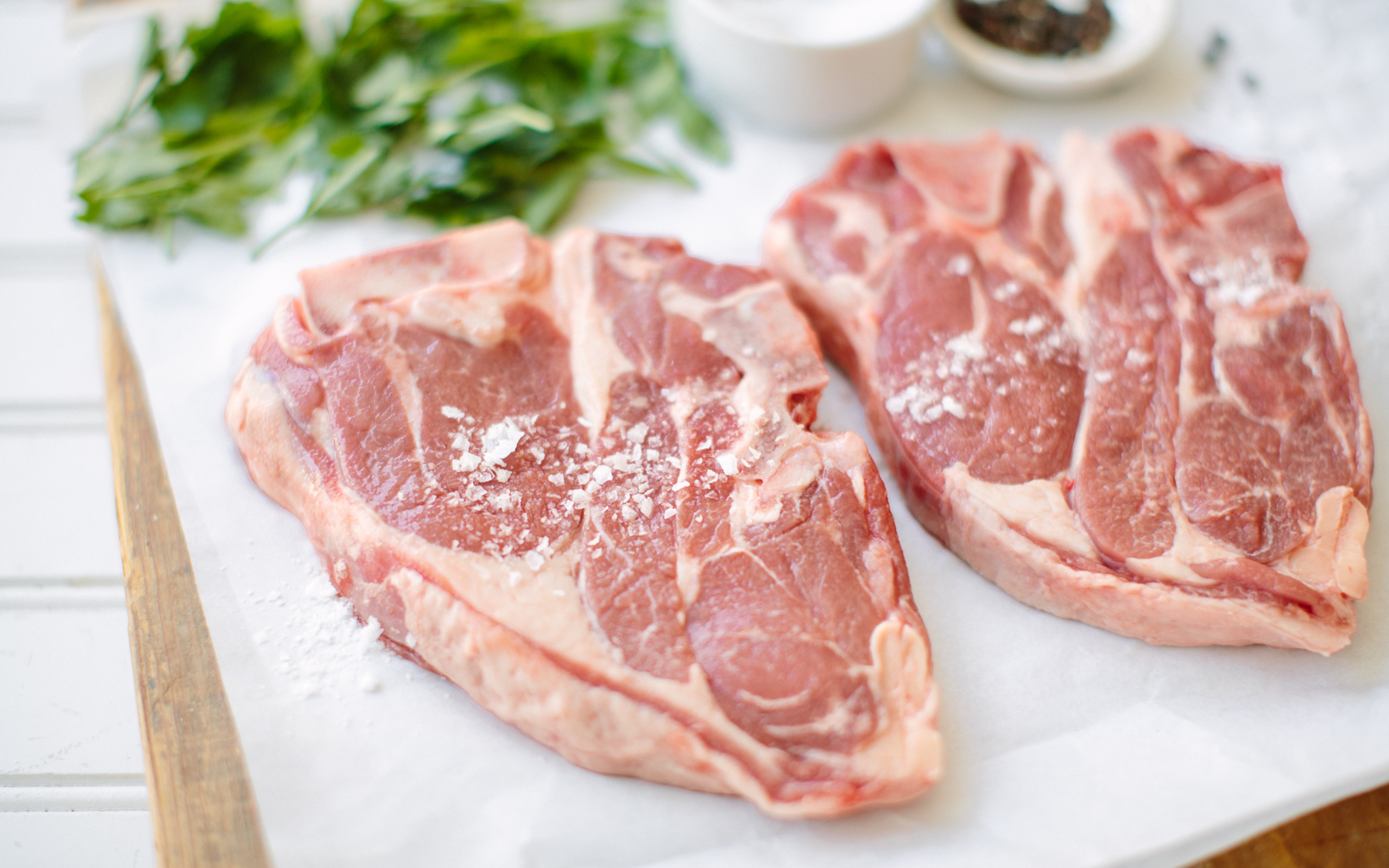 Lamb Blade Shoulder Chops BN Ranch SF Bay Good Eggs