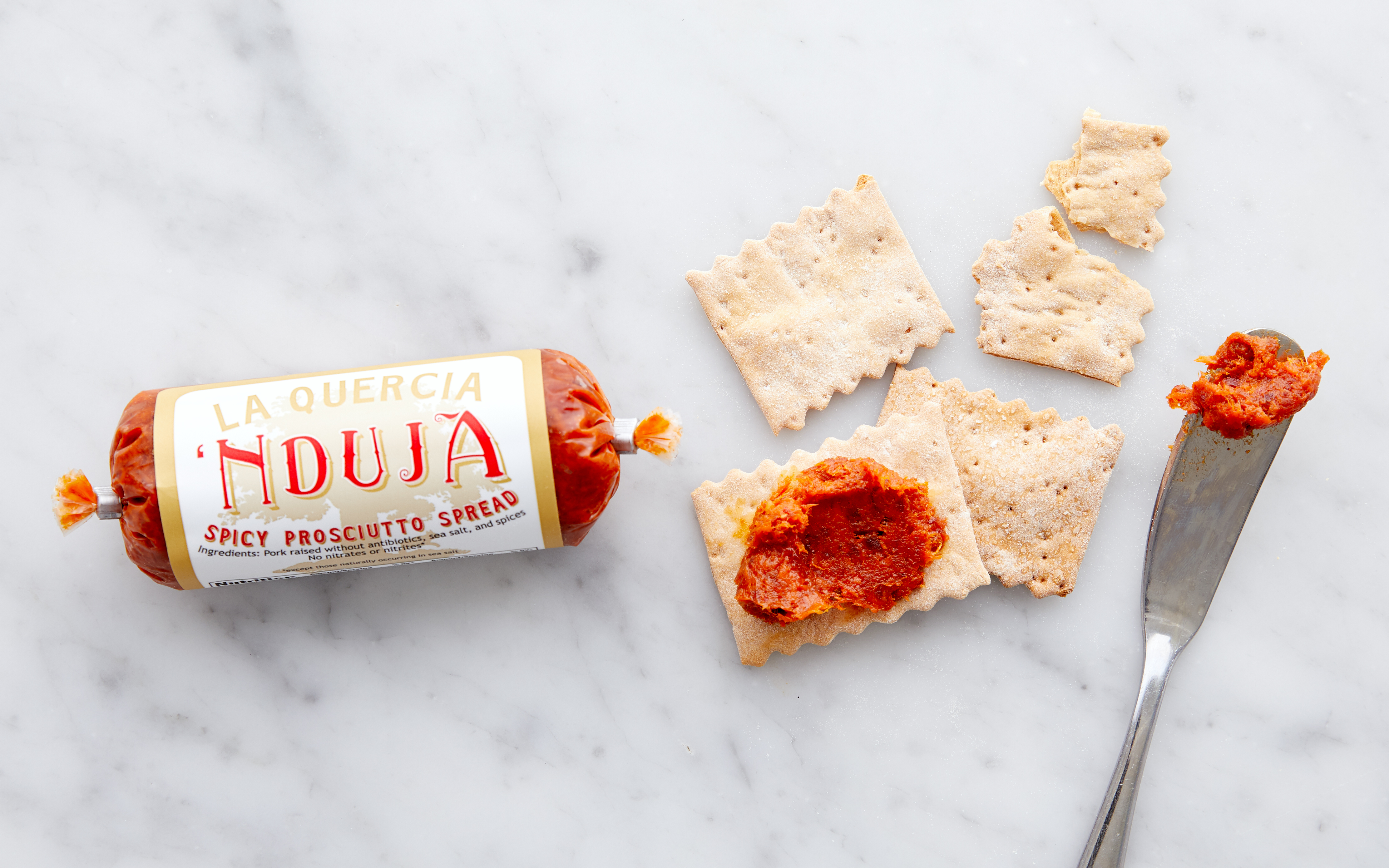 N'duja Spicy Prosciutto Spread La Quercia SF Bay Good Eggs