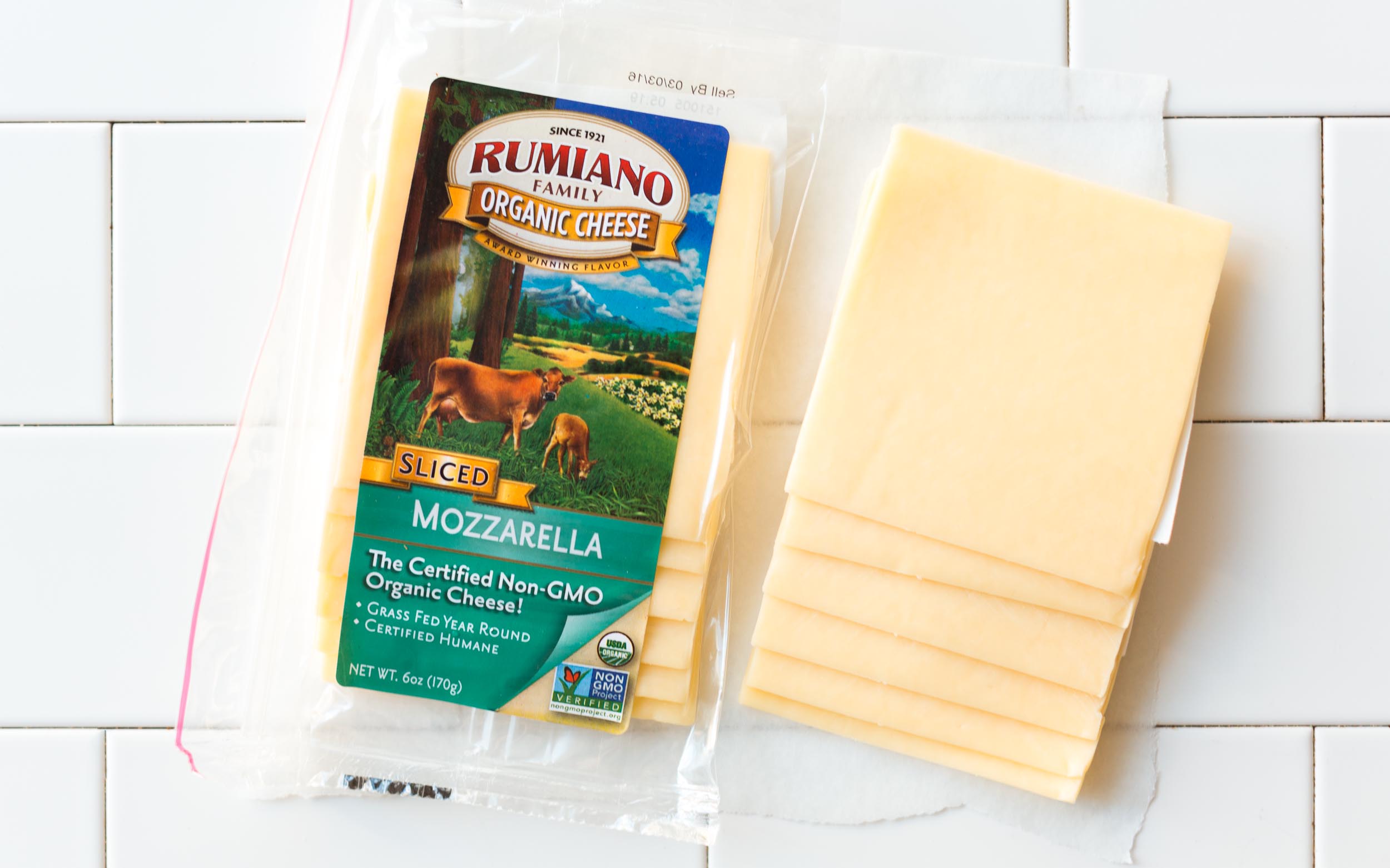 Organic Sliced Mozzarella Rumiano Cheese Company SF Bay Good Eggs