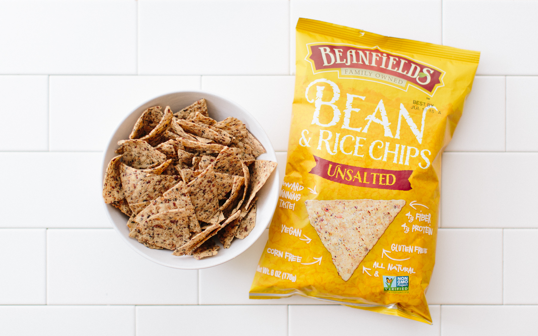 Unsalted Bean And Rice Chips - Beanfields Snacks - SF Bay | Good Eggs