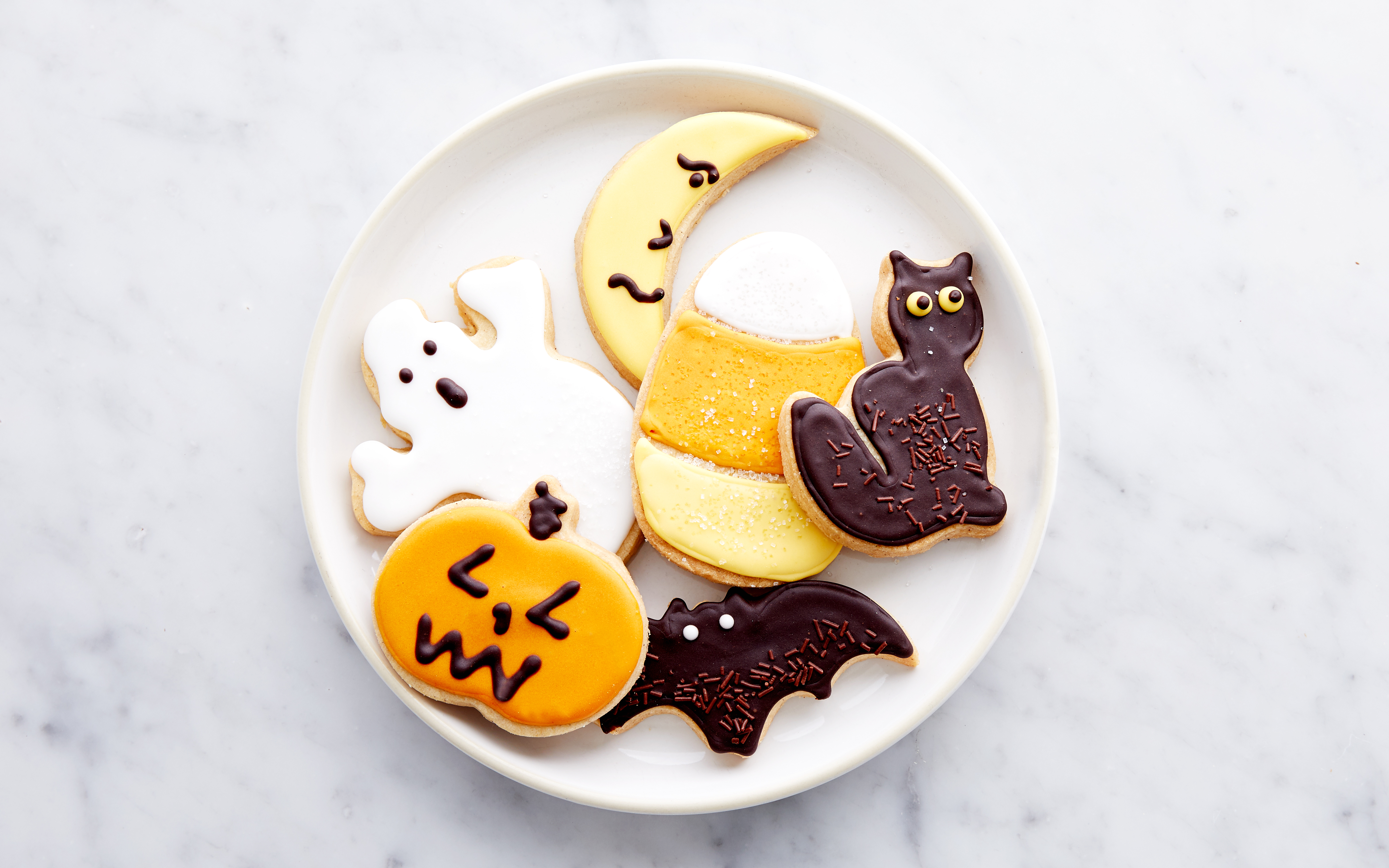 Hand Decorated Halloween Shortbread Batter Bakery SF Bay Good Eggs