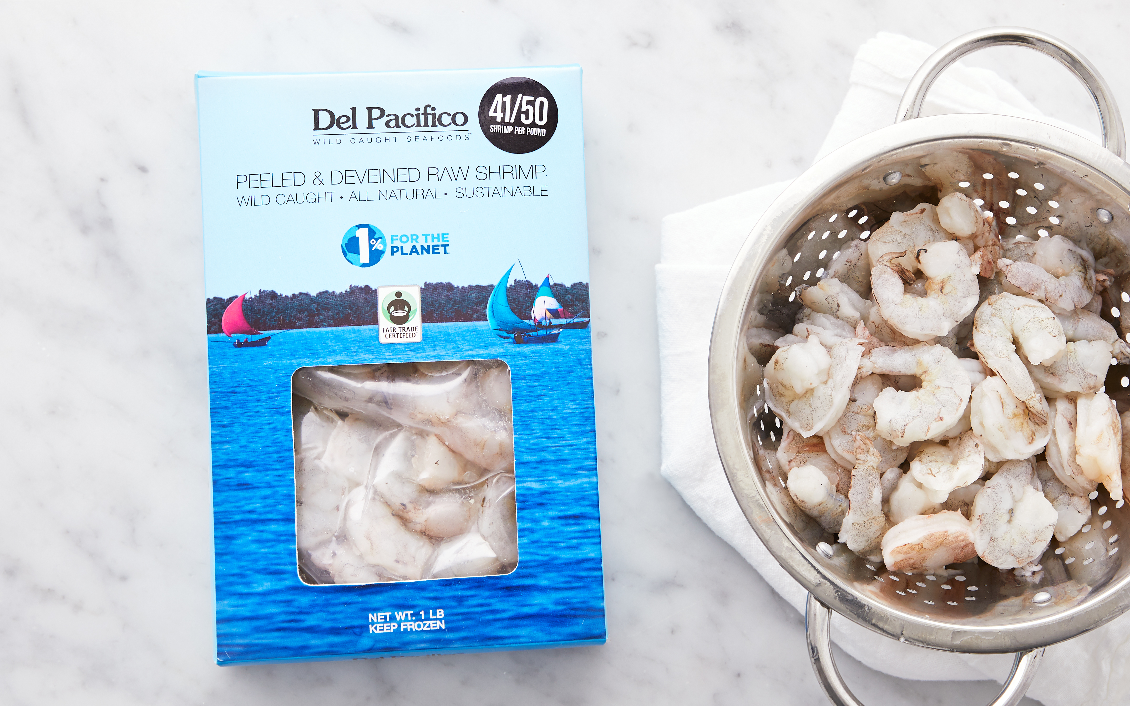 Wild Caught Medium 41 50 Shrimp Frozen Del Pacifico Sf Bay