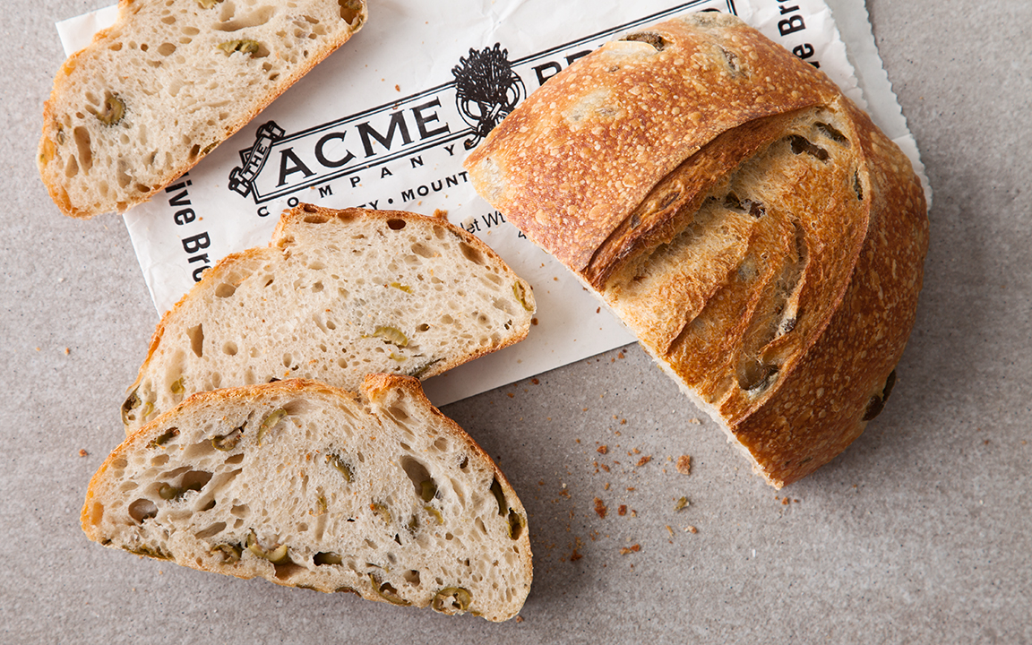 Olive Bread Acme Bread SF Bay Good Eggs