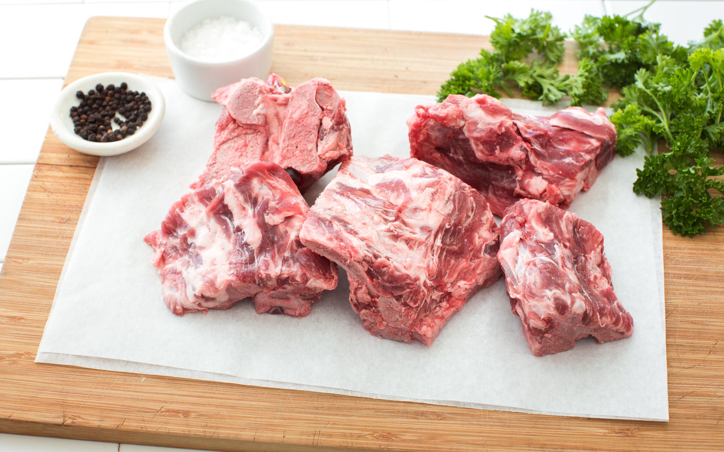 Pork Neck Bones (Frozen) Keller Crafted Meats SF Bay Good Eggs