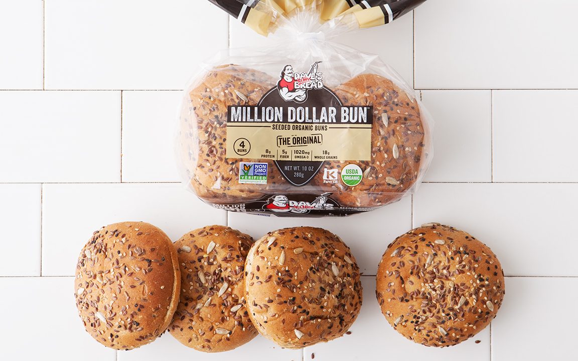 Organic Million Dollar Buns Dave's Killer Bread SF Bay Good Eggs