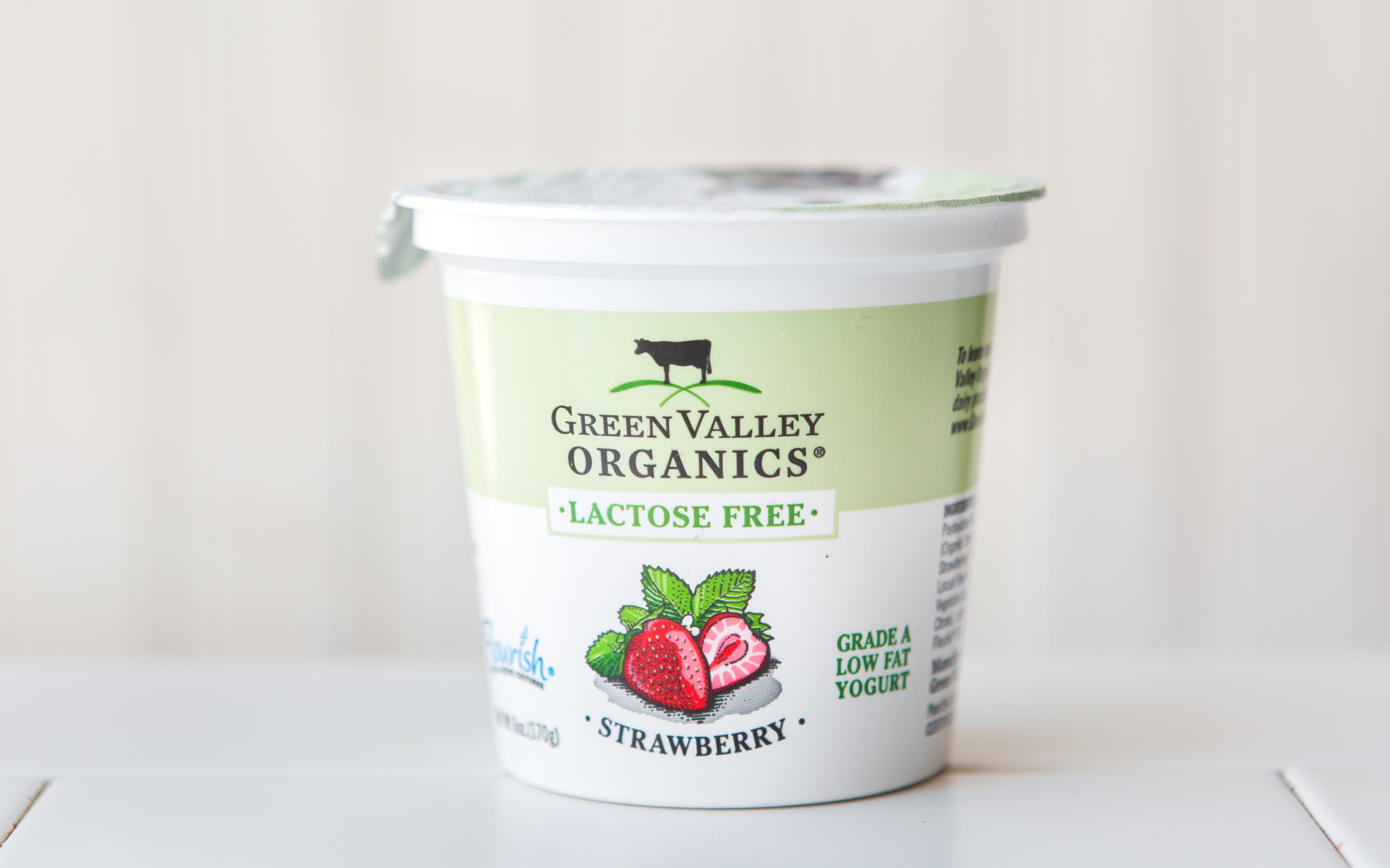 Organic Lactose Free Strawberry Yogurt Green Valley Organics SF Bay Good Eggs