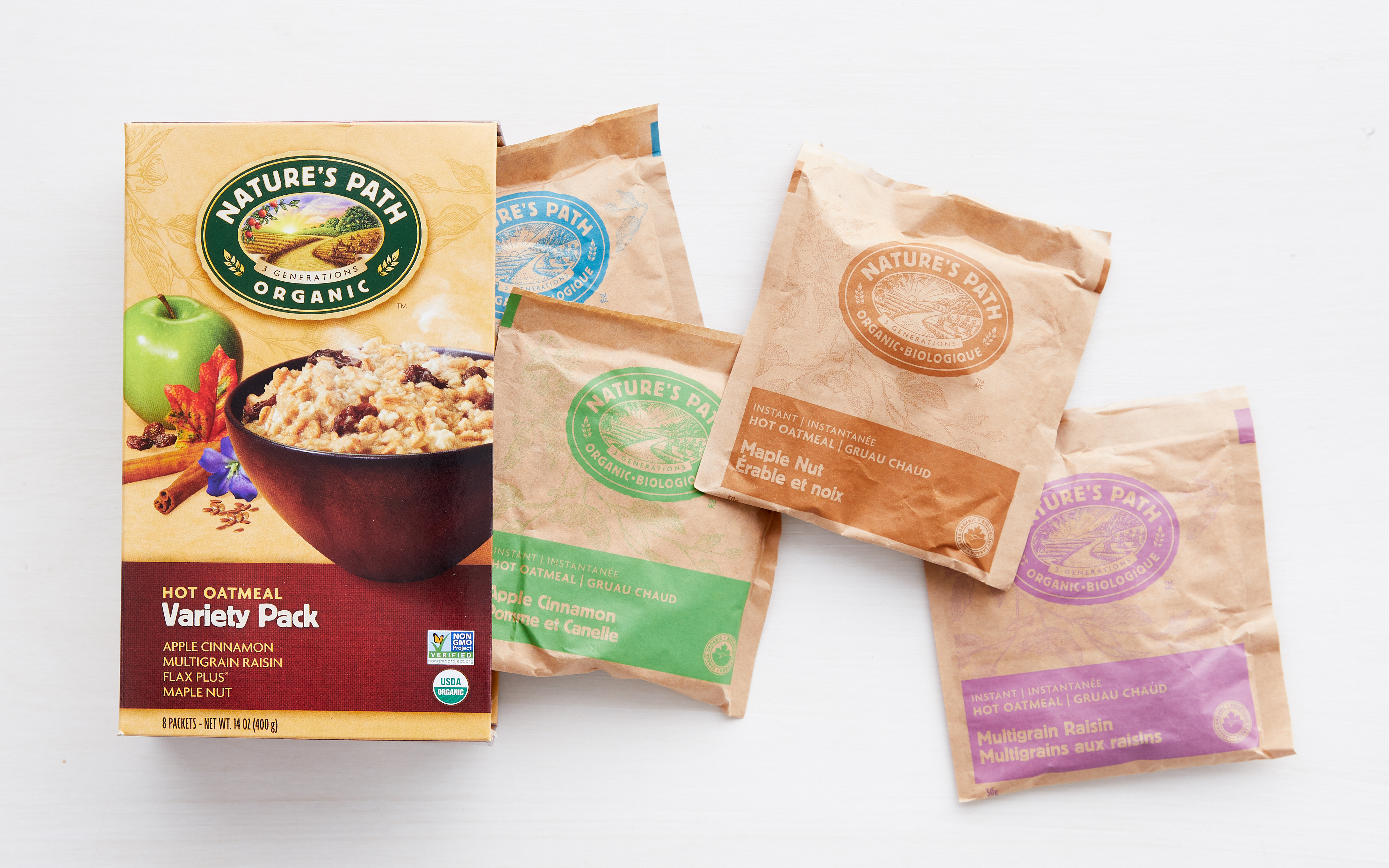 Organic Instant Oatmeal Variety Pack Nature S Path Sf Bay