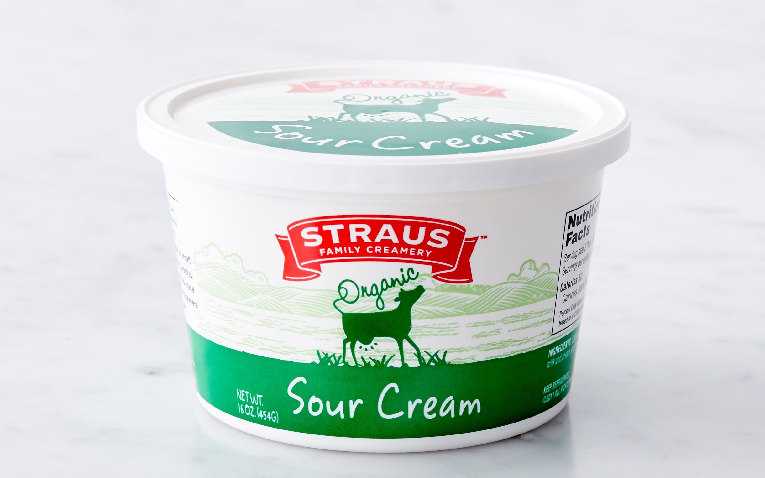 Organic Sour Cream Straus Family Creamery SF Bay Good Eggs