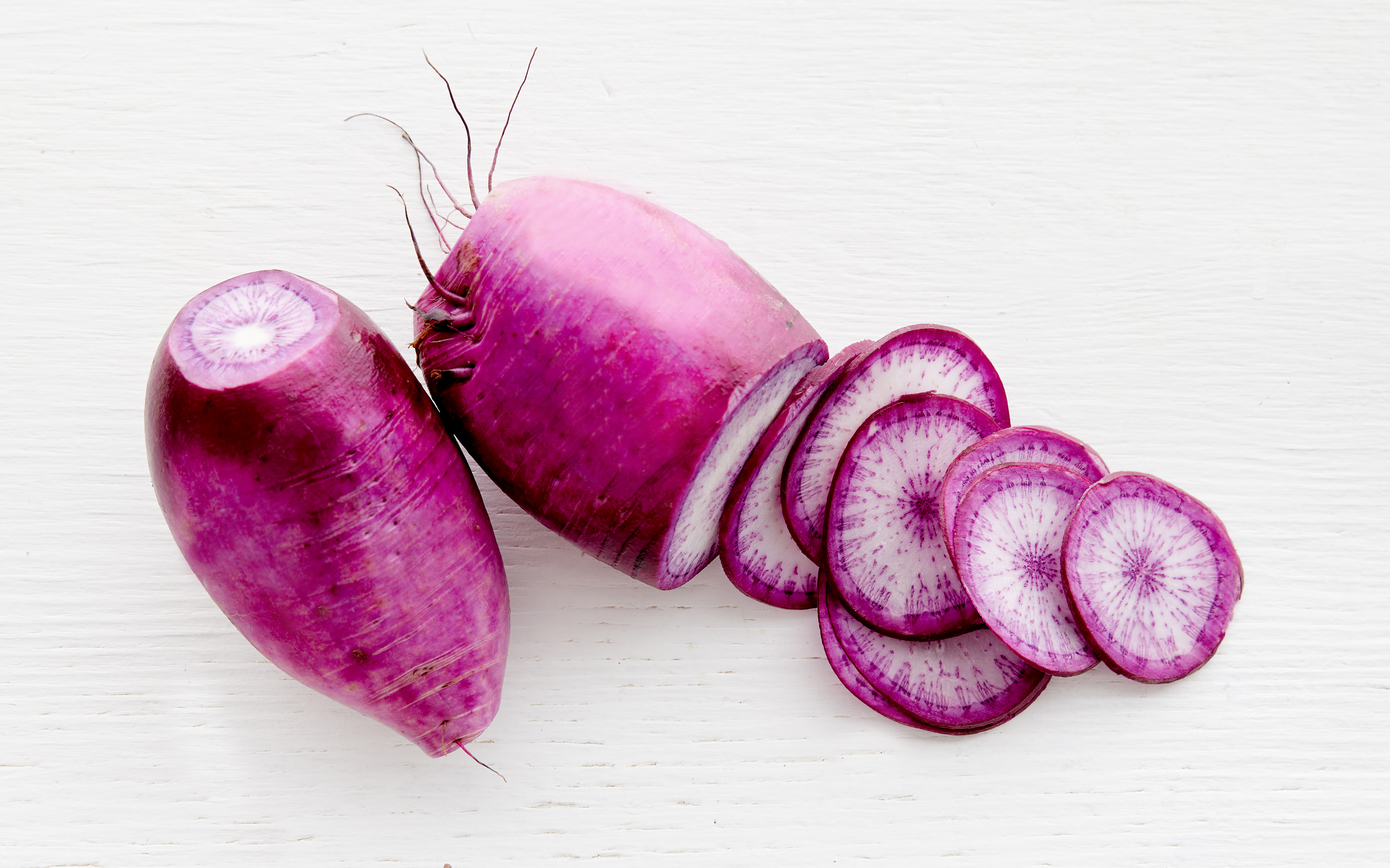 Organic Purple Daikon Radish Riverdog Farm SF Bay Good Eggs