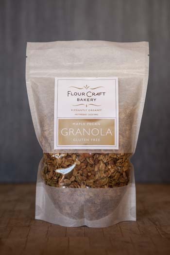 Gluten Free Maple Pecan Granola Flour Craft Bakery Sf Bay