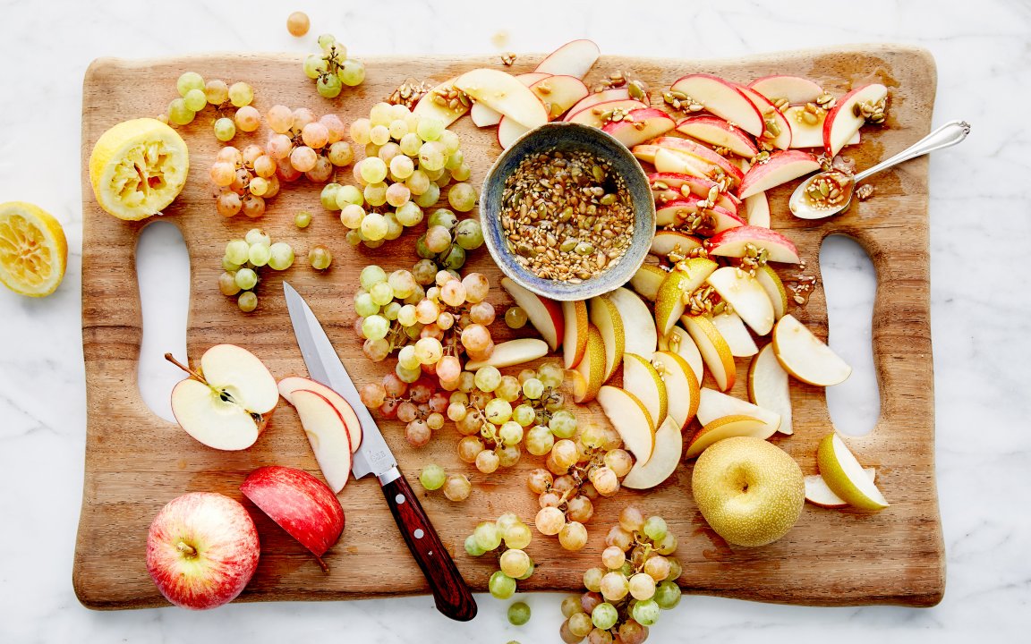 fruit platter meal