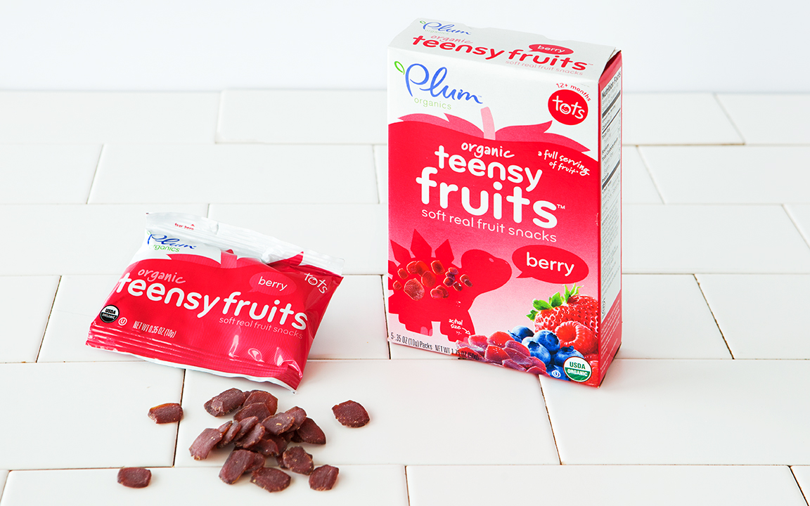 Organic Berry Teensy Fruit Snacks Plum Organics Sf Bay Good