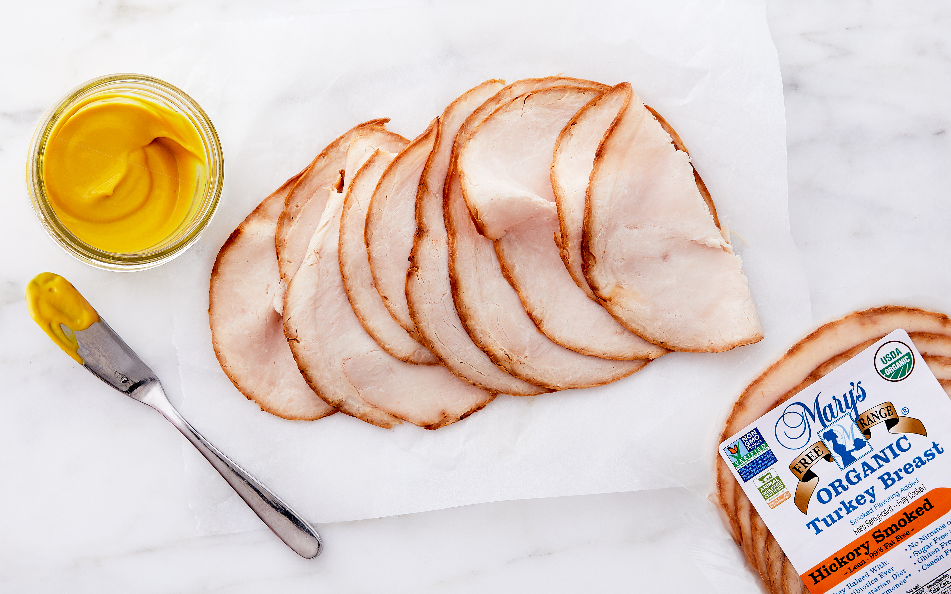 Organic Thin Cut Hickory Smoked Turkey Breast Mary S Free Range Chicken Sf Bay Good Eggs