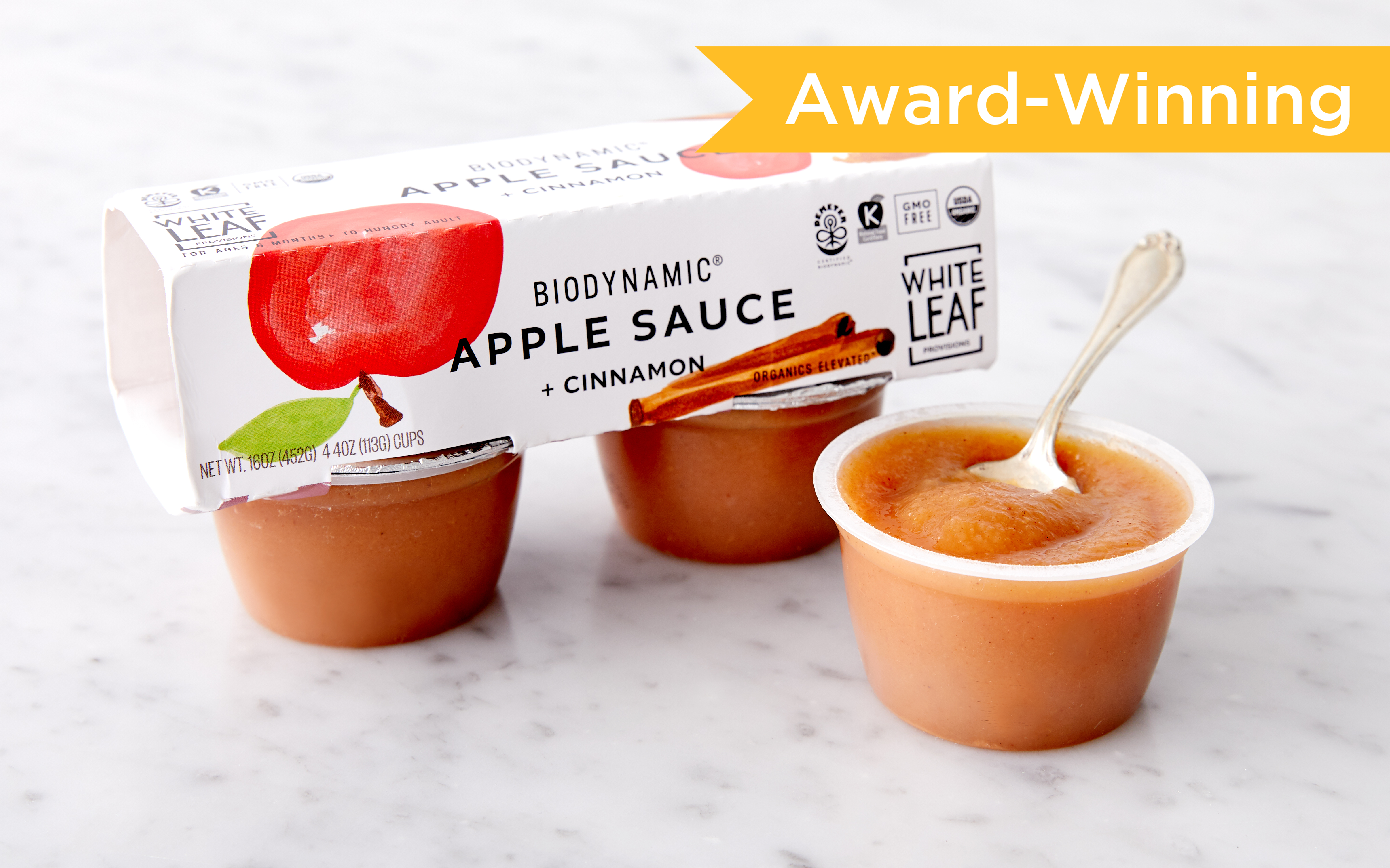 Biodynamic Cinnamon Applesauce White Leaf Provisions Sf Bay