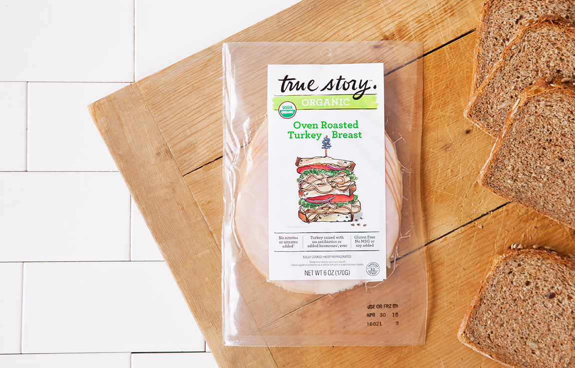 Organic Oven Roasted Turkey Breast True Story Foods SF Bay Good Eggs