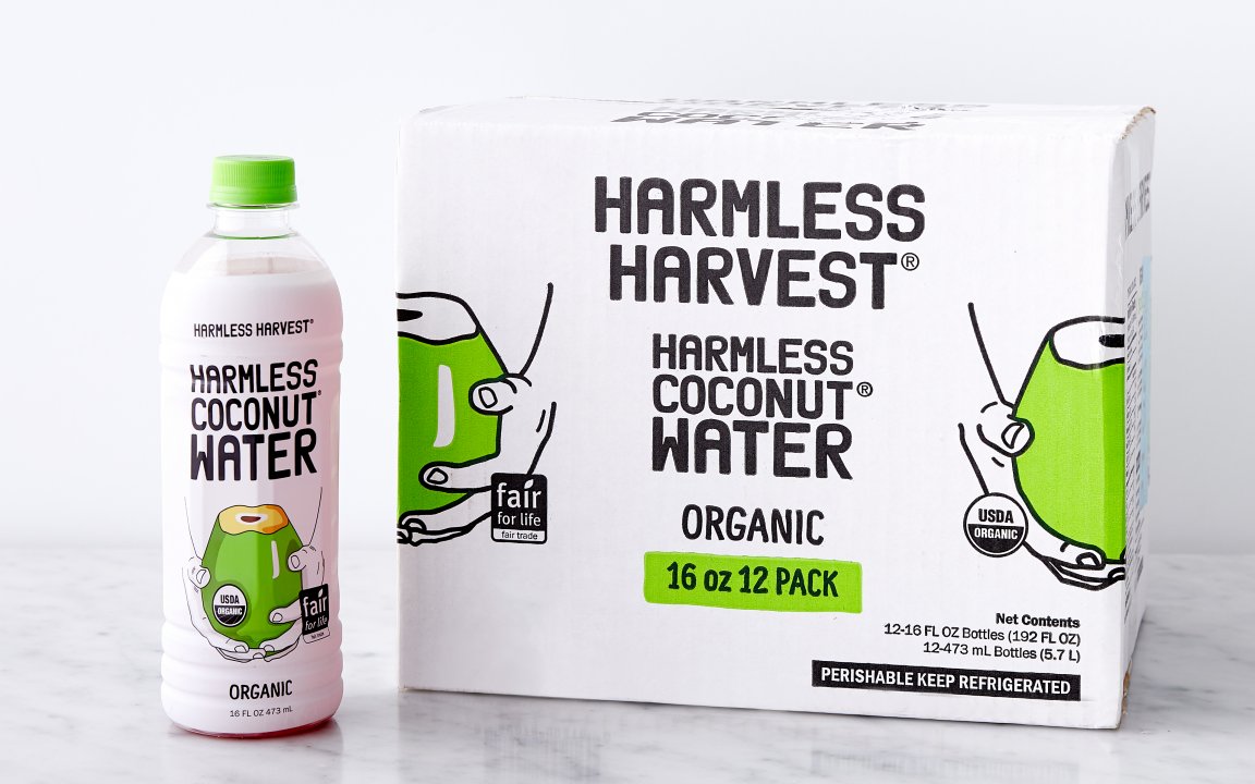 harmless harvest coconut water case