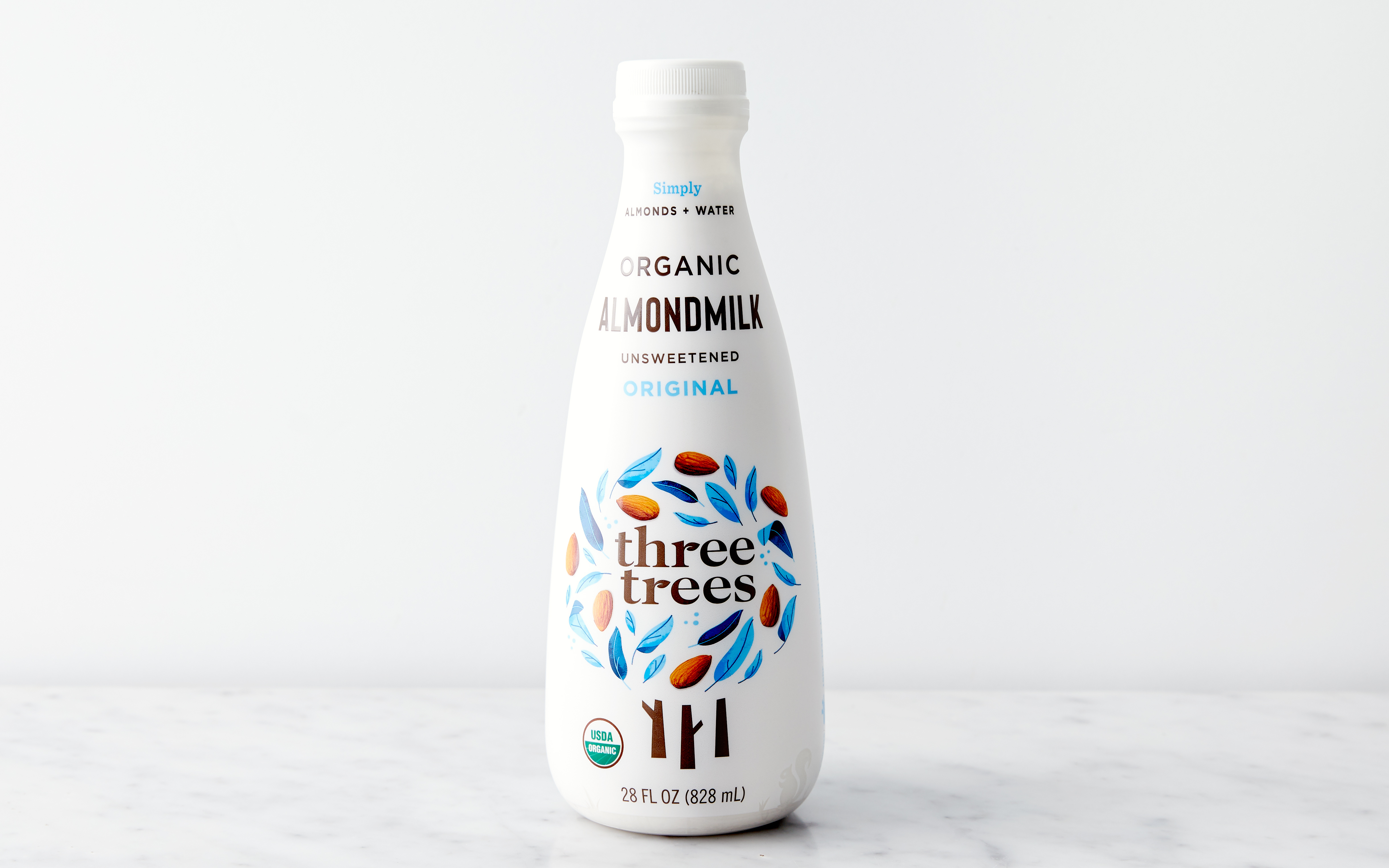 Organic Unsweetened Almond Milk - Three Trees - SF Bay ...